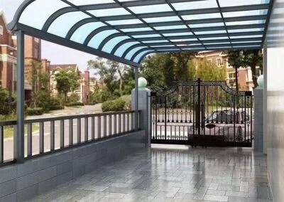 carport attached to house