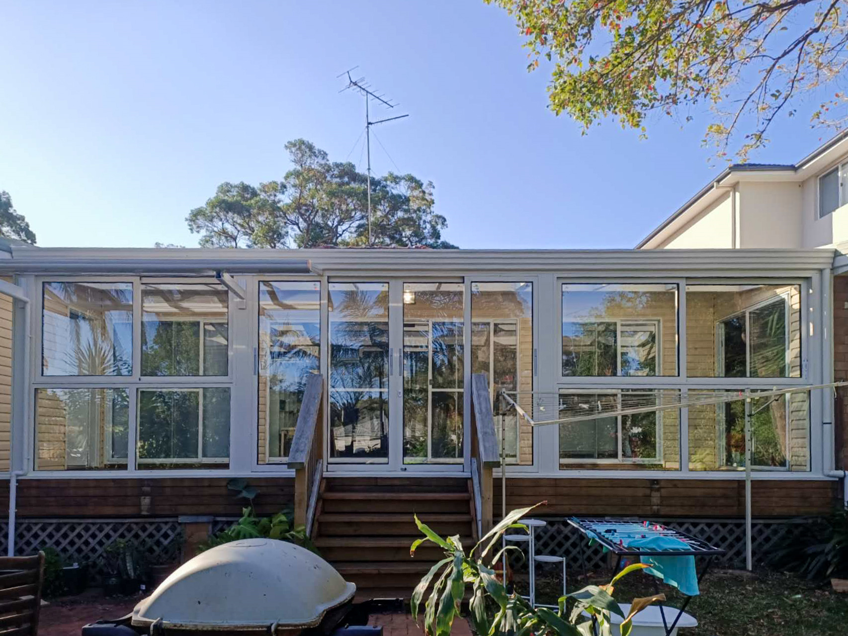 studio in the backyard