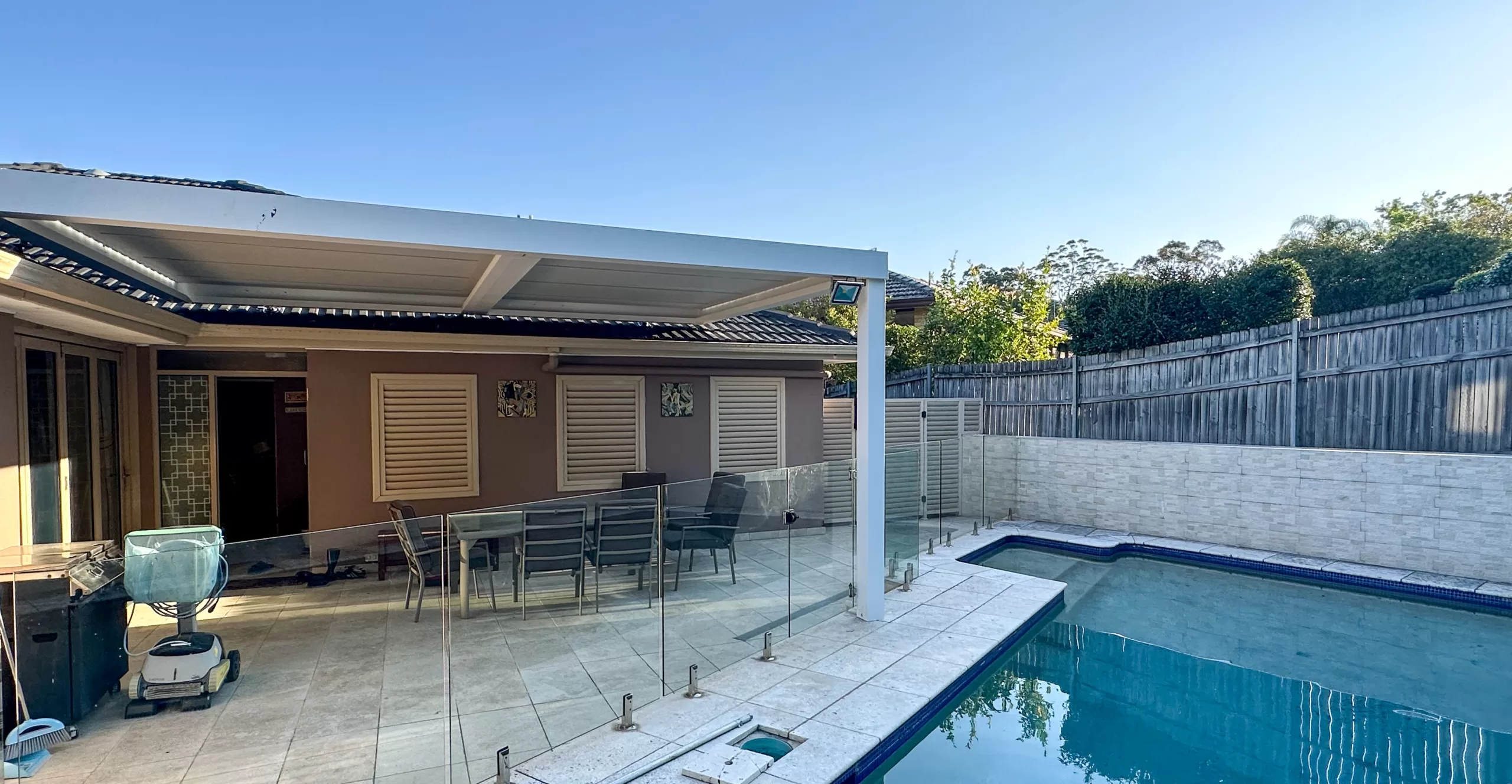 Louvered Pergola in Sydney