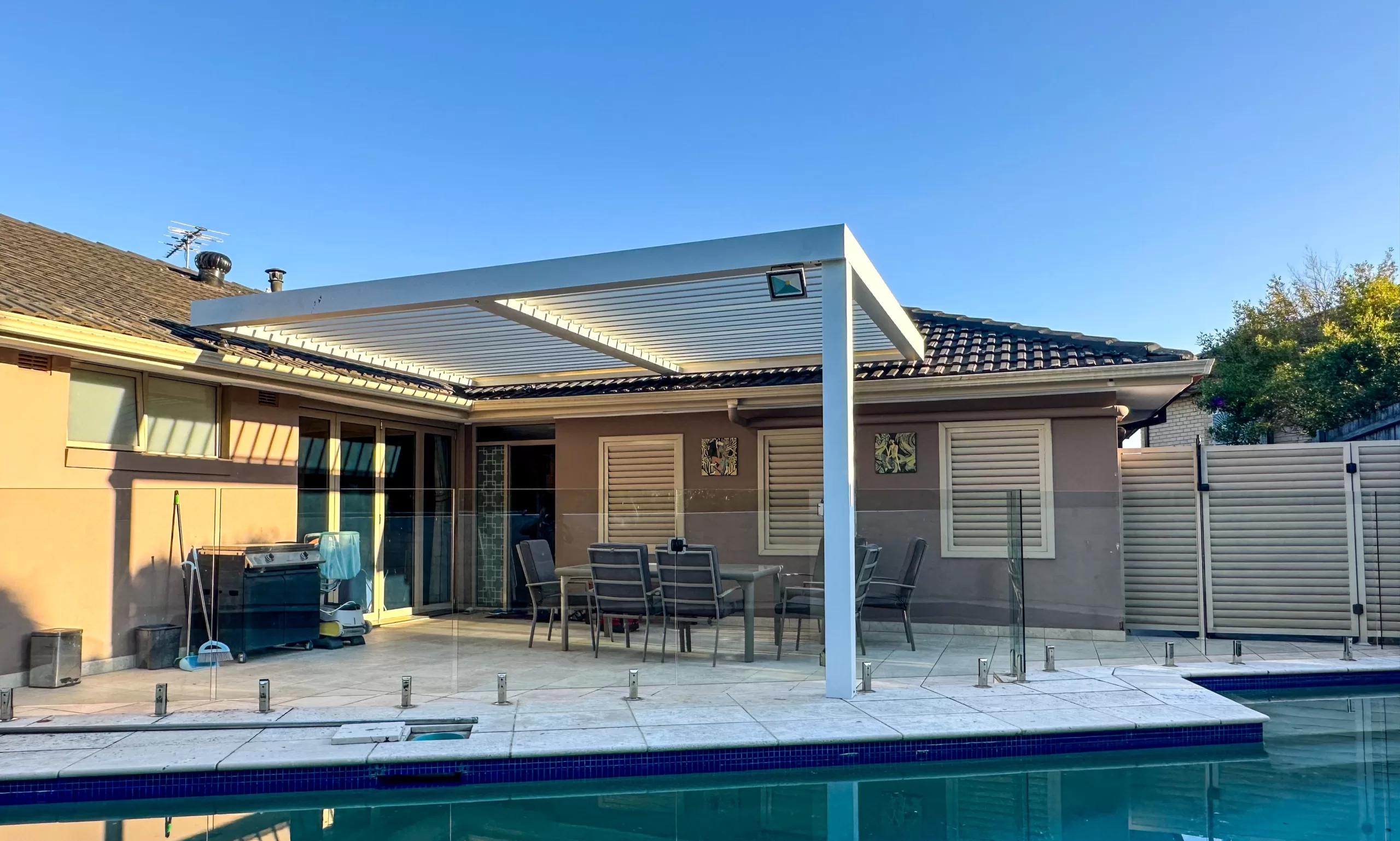 aluminium pergola Sydney