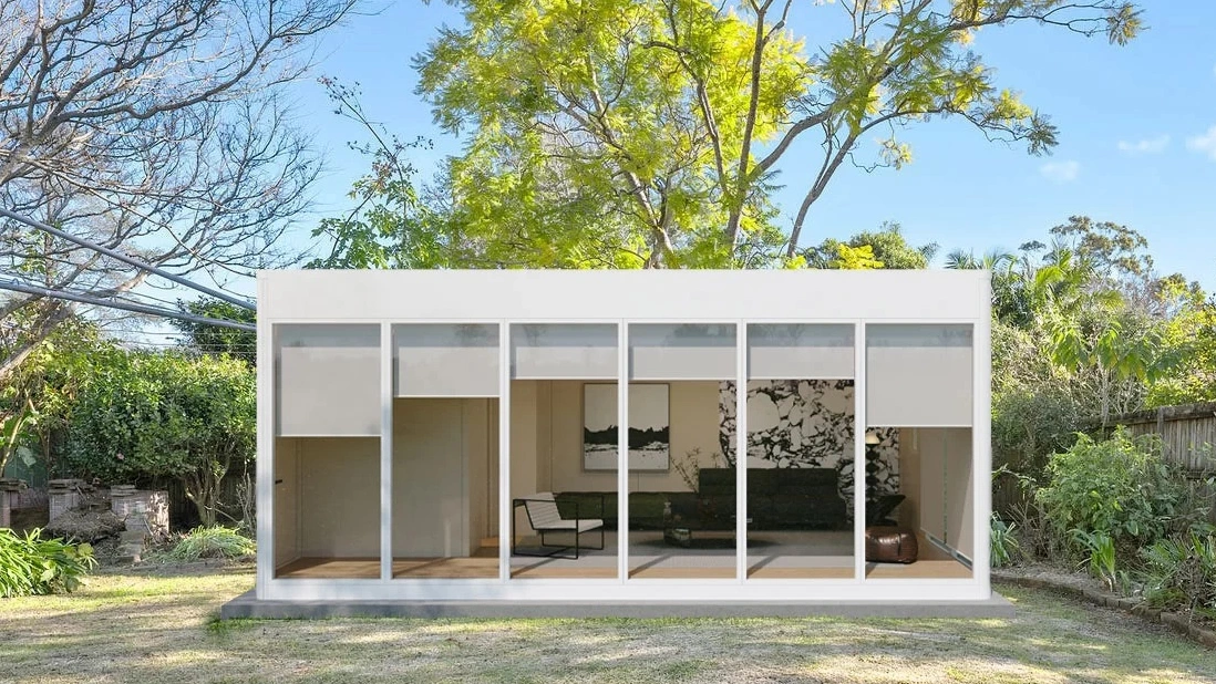 backyard office