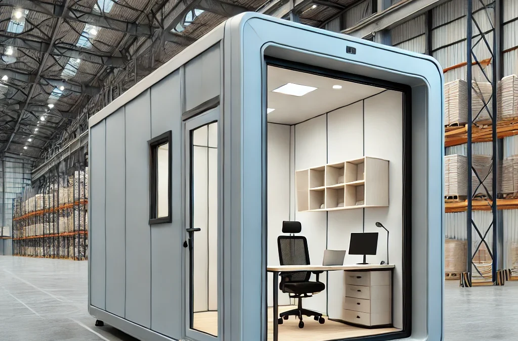 Modular Office Pods: The Best Solution for Warehouse Offices