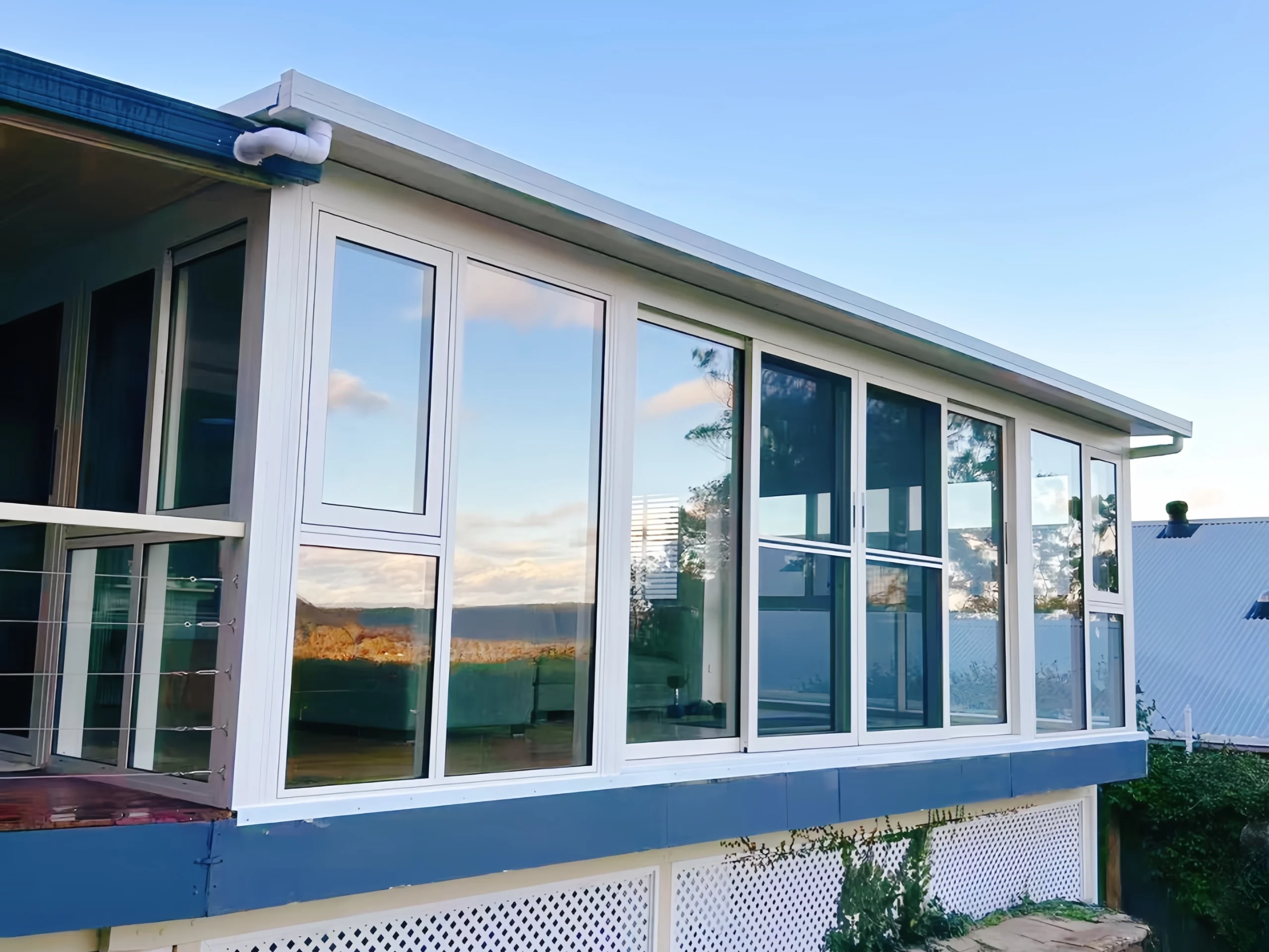 Enclosed Glass Patio