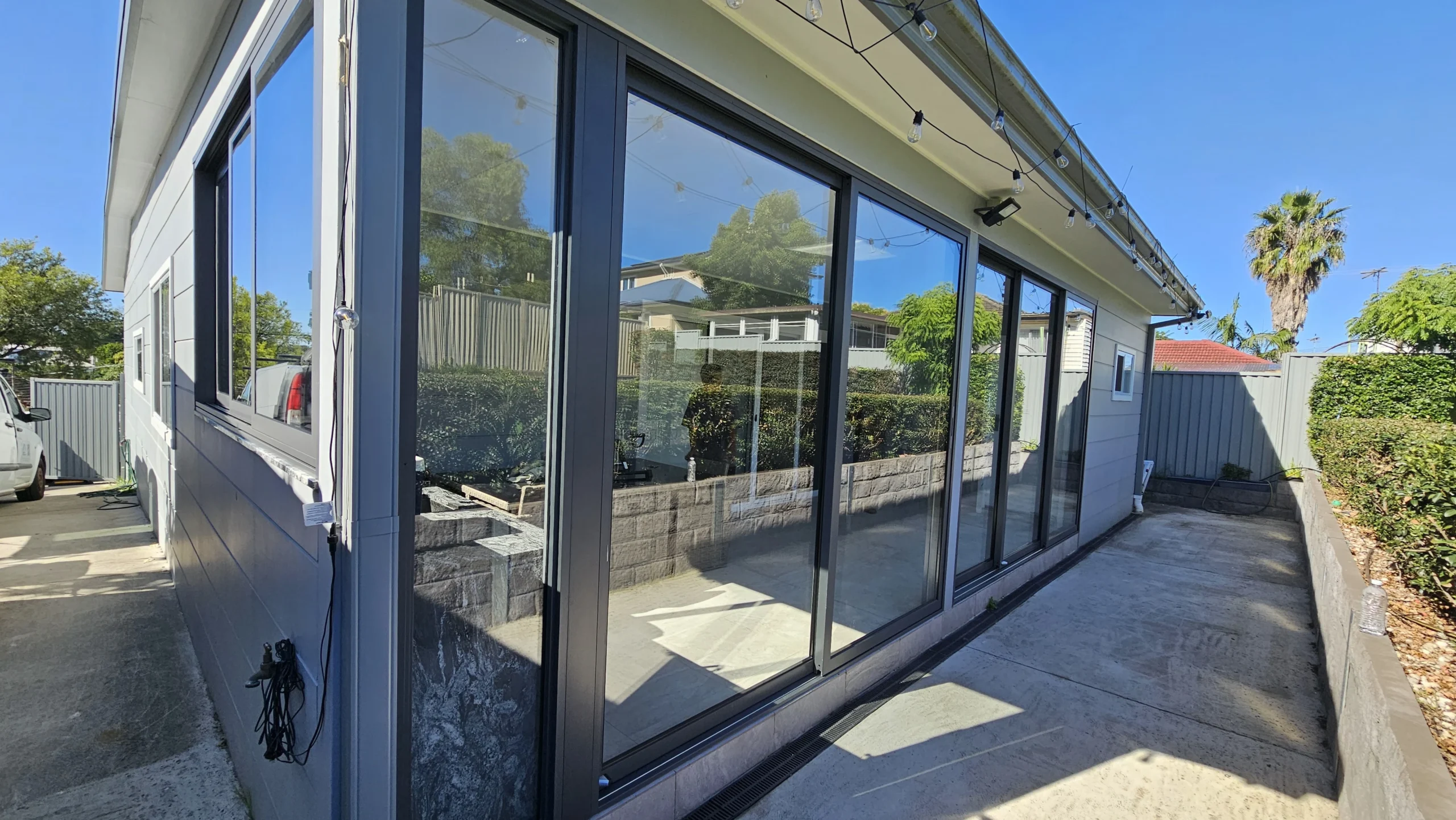 alfresco glass enclosure