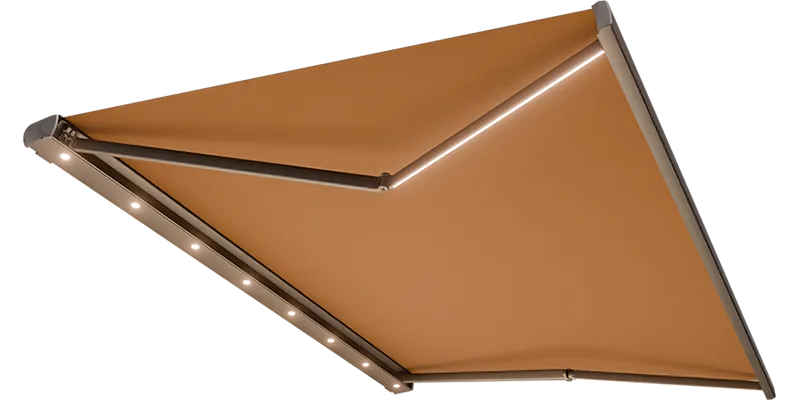 full cassette awning deployed