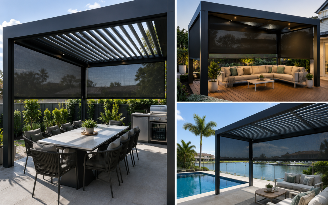 Pergola with Zip Blinds: How to Create a More Comfortable Outdoor Room