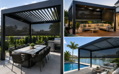 Pergola with Zip Blinds: How to Create a More Comfortable Outdoor Room